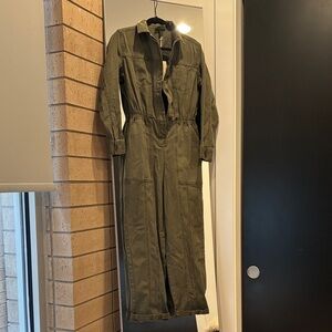 Target Olive Green Utility Jumpsuit size 2 NWT